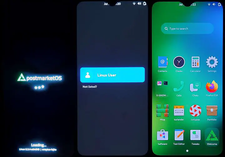 postmarketOS boot stages