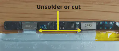 This is how a battery and its BMS circuit are typically connected